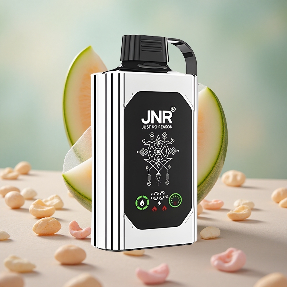 Dvojitý Meloun Máta JNR Shisha Hookah Box 20500 Puffs HD Displej, 25ml E-liquid, velkoobchod Česká Republika