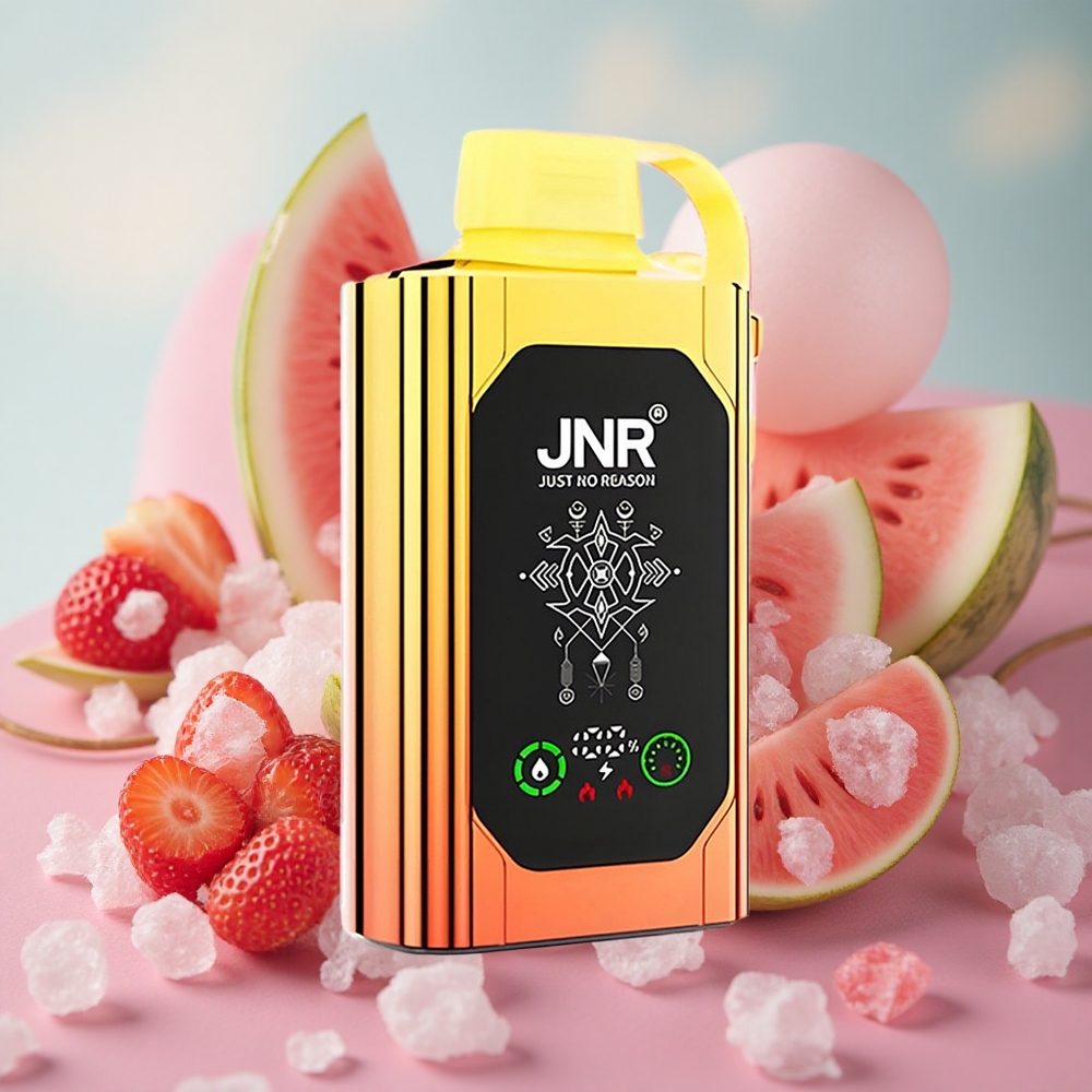 Meloun Jahoda Bubblegum JNR Shisha Hookah Box 20500 Puffs HD Displej 25ml velkoobchod Česká Republika