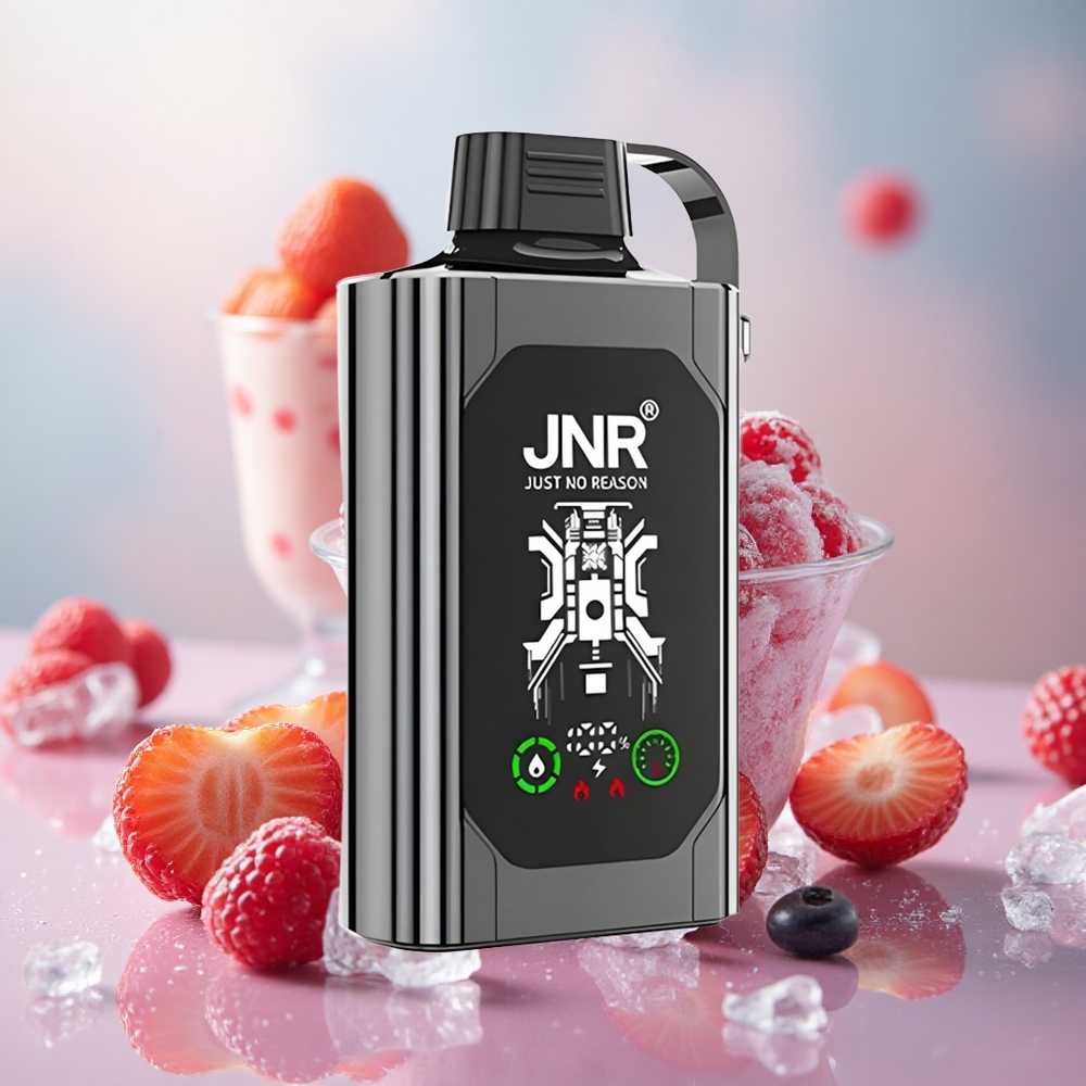 Směs Bobulí a Mrazu JNR Shisha Hookah Box 20500 Puffs 25ml Kapalina & 1000mAh Baterie velkoobchod Česká Republika