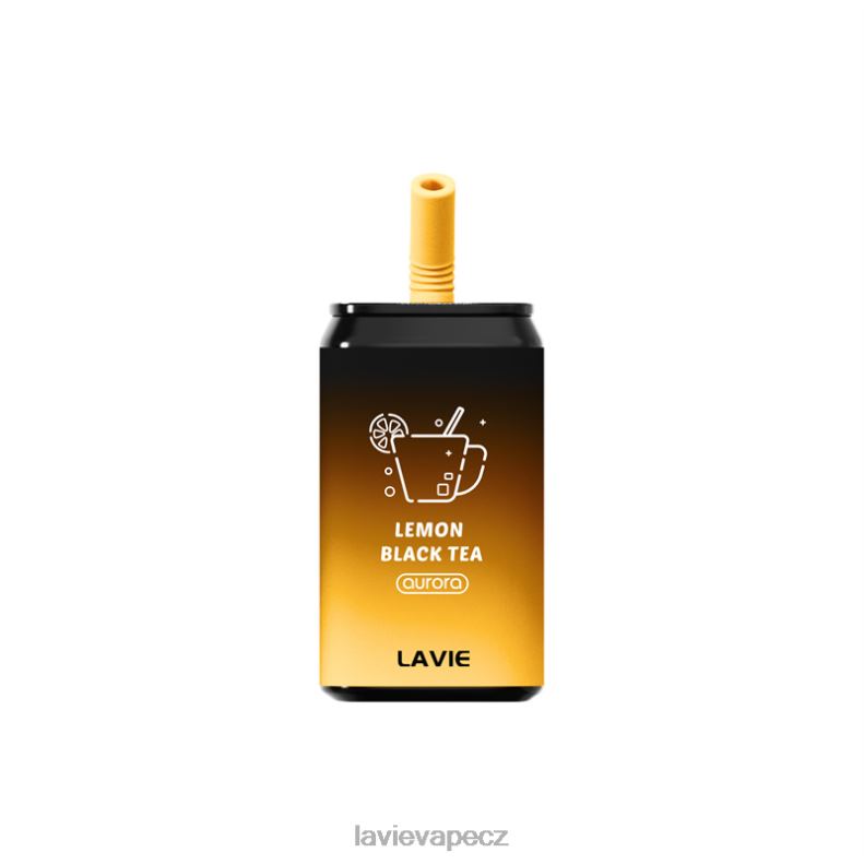 černý citronový čaj