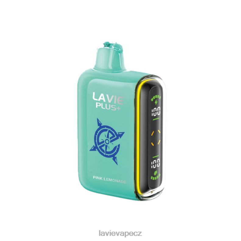 44FH693 Lavie Vape CZ - růžová limonáda LAVIE PLUS 15 000 šluků